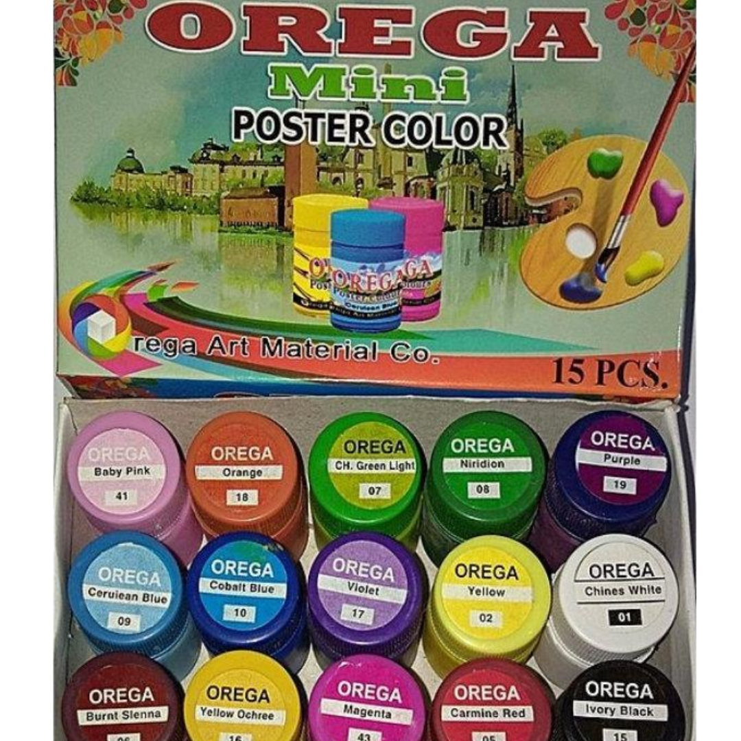 15 Orega Poster Color Colours